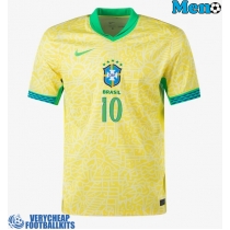 Brazil Rodrygo Goes #10 Replica Home Shirt Copa America 2024 Short Sleeve